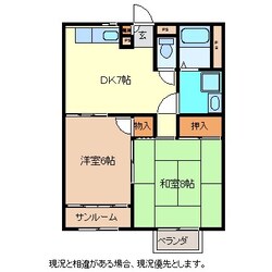 ベルメゾン吉田の物件間取画像